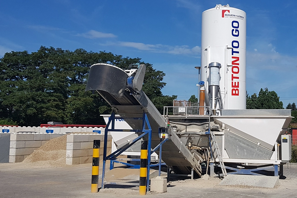 Betontankstelle Beton zum mitnehmen